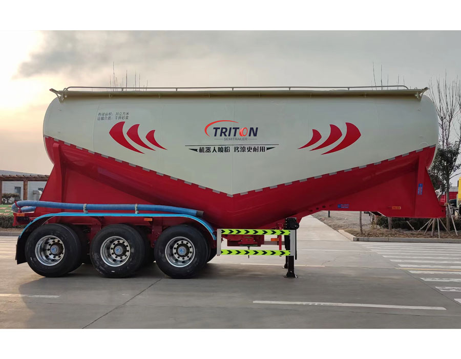 Cement tank semi trailer 